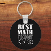 Beste Wiskunde leraar Overdag van leraar Sleutelhanger (Voorkant)