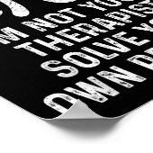 Beste Wiskunde Los je eigen problemen op Grappige  Poster (Hoek)