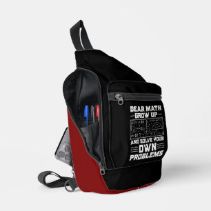 Beste Wiskunde, Los Je Problemen Op! Sling Bag