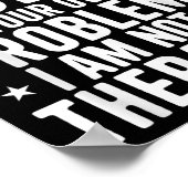 Beste Wiskunde lost uw eigen problemen op, ik ben  Poster (Hoek)