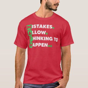 Beste Wiskunde voor mannen berekenen algebra-Wisku T-shirt