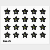 Beste witte herder hond oom ooit ster sticker (Vel)