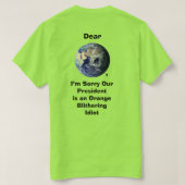 Beste World Basic T-shirt (Design achterkant)