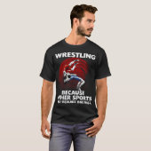Beste worstel kunst voor worstelaar t-shirt (Voorkant volledig)