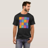 Beste Yoga-achterprint 1 T-shirt (Voorkant volledig)