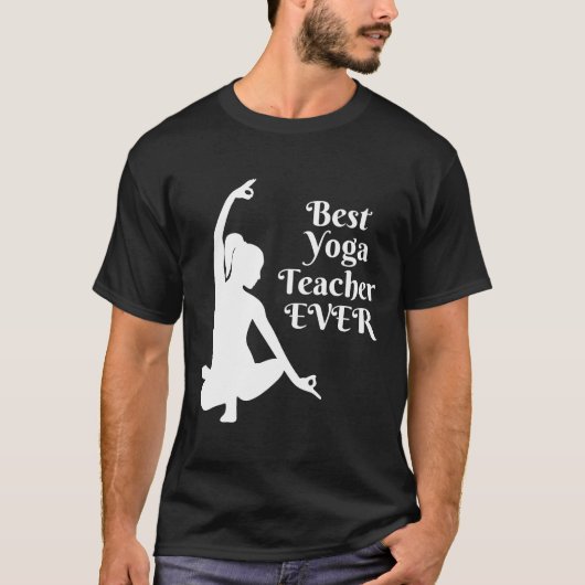 Beste Yoga-leraar ooit T-shirt (Voorkant)