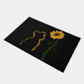 beste yorkshire terrier hond moeder ooit huisdier  deurmat (Schuin)