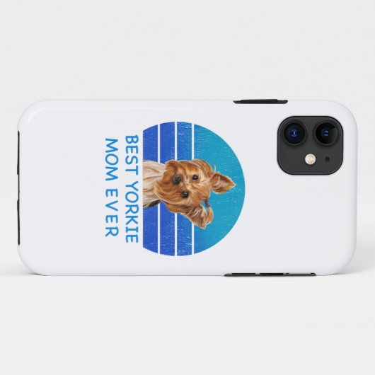 Beste Yorkshire terrier moeder ooit Case-Mate iPhone Case (Achterkant (horizontaal))