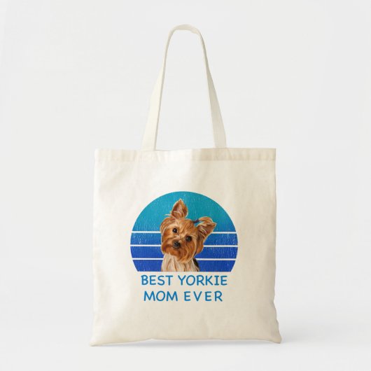 Beste Yorkshire terrier moeder ooit Tote Bag (Voorkant)