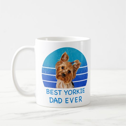 Beste Yorkshire terrier vader ooit Koffiemok (Links)