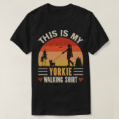 Beste Yorkshire Terrrier Mom 2023 Leuke Yorkie Dog T-shirt (Design voorkant)