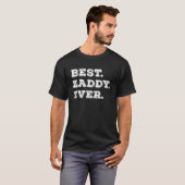 Beste Zaddy ooit Grappig Cool Daddy Swag Pa T-shirt (Voorkant volledig)