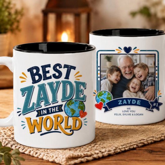 Beste Zayde ter Wereld Foto Mok