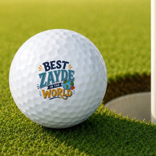 Beste Zayde ter Wereld Golfbal Golfballen