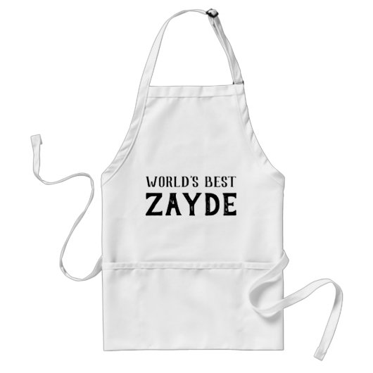 Beste Zayde van de wereld Standaard Schort (Voorkant)