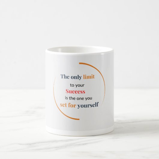 Beste zelfmotivatie en Inspirerend citaten Mok (Center)