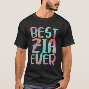 Beste Zia Ooit Italiaanse tante Gif T-shirt