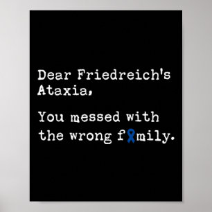 Beste ziekte van Friedreich Poster