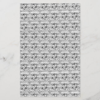 beste zilveren bloemen 5.5" x 8.5" Flyer Papier