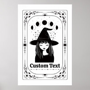Beste Zodiac Cadeau Aanpasbare Tarot Feministische Poster