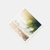 Beste zomer bruiloft servet (Hoek)