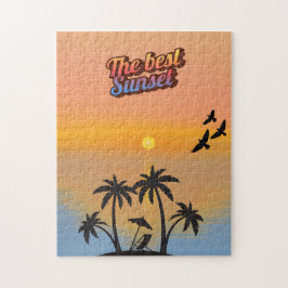 Beste zomer. legpuzzel