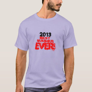 Beste zomer ooit veranderbaar Jaar T-shirt