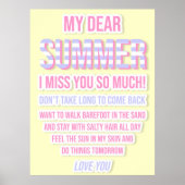 Beste Zomer Poster (Voorkant)