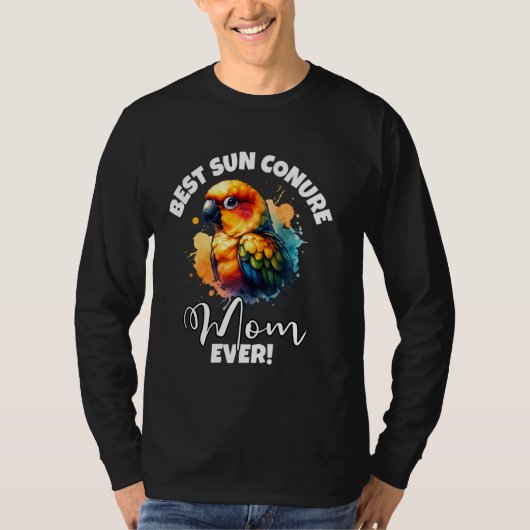 Beste zon conure moeder ooit zon conure t-shirt (Voorkant)