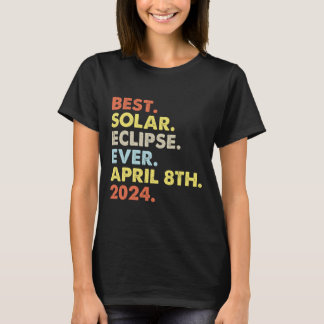 Beste zonnecrisis van 8 april 2024 t-shirt