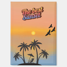 Beste zonsondergang, magneet