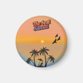 Beste zonsondergang, magneet (Voorkant)