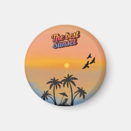 Beste zonsondergang, magneet