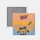 Beste zonsondergang, magneet (Voorkant / Achterkant)