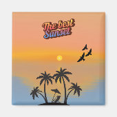 Beste zonsondergang, magneet (Voorkant)