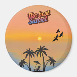 Beste zonsondergang, magneet