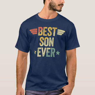 Beste zoon ooit familie grappige vriend t-shirt