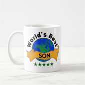 Beste zoon van de wereld koffiemok (Links)