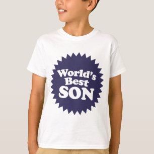 Beste zoon van de wereld t-shirt