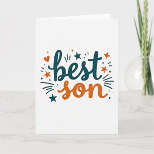 Beste Zoon Verjaardagskaart Kaart