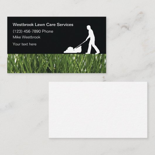 Beste zorgservices visitekaartje (Voorkant / Achterkant)