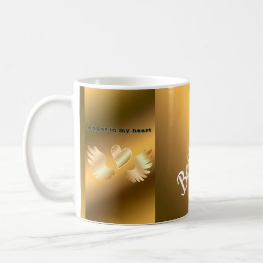 Beste zus GOLD Koffiemok (Links)