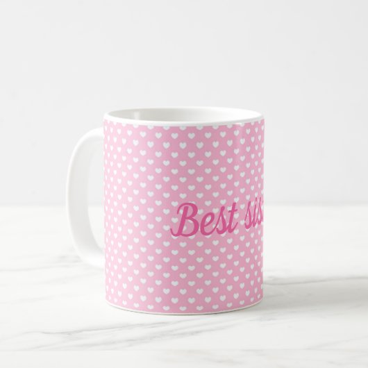 Beste zus koffiemok (Voorkant links)