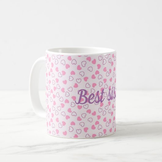 Beste zus koffiemok (Voorkant links)