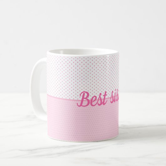 Beste zus koffiemok (Voorkant links)