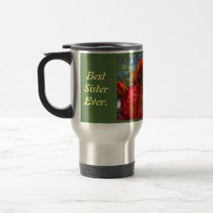 Beste Zus Ooit cadeaus Vakanties Reizen Koffiemokk Reisbeker