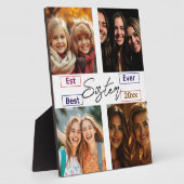 Beste Zus Ooit Gepersonaliseerd Dagboek met Aangep Fotoplaat (Zijkant)