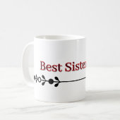 Beste Zus Ooit – Geschenkmok Koffiemok (Voorkant links)