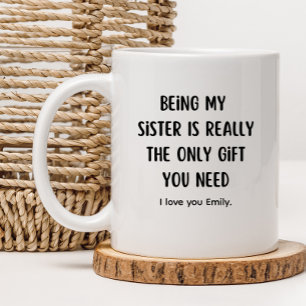 Beste Zus Ooit Grappig cadeau voor schoonzus Koffiemok