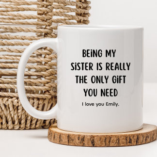 Beste Zus Ooit Grappig cadeau voor schoonzus Koffiemok